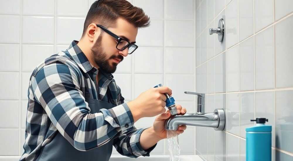 Напор воды в кране слабый что делать