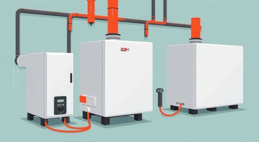 Наружные газовые котлы отопления