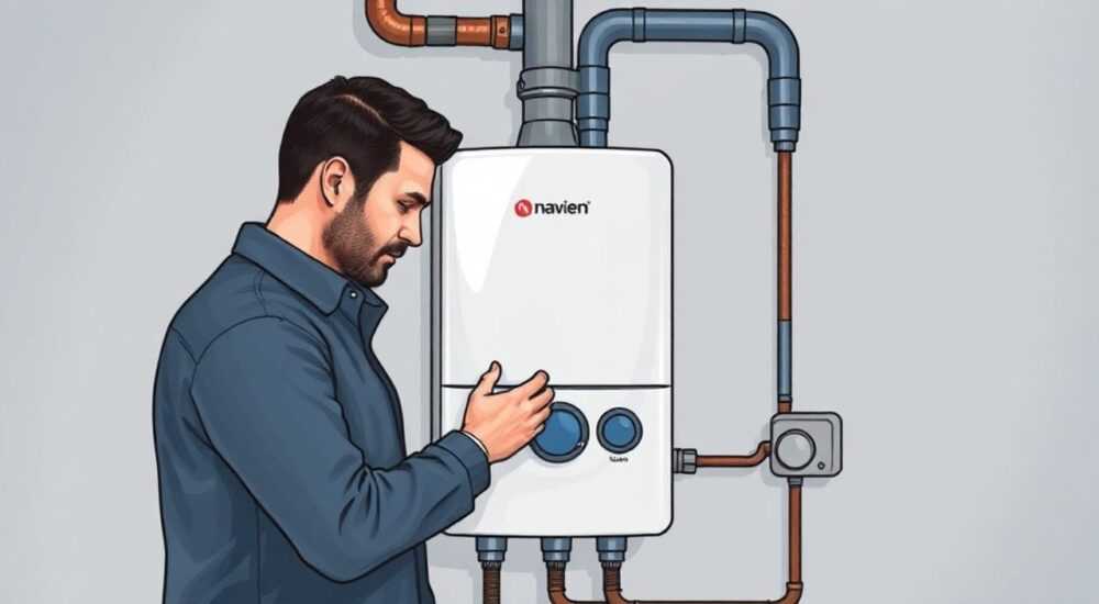 Navien газовый котел как отключить отопление