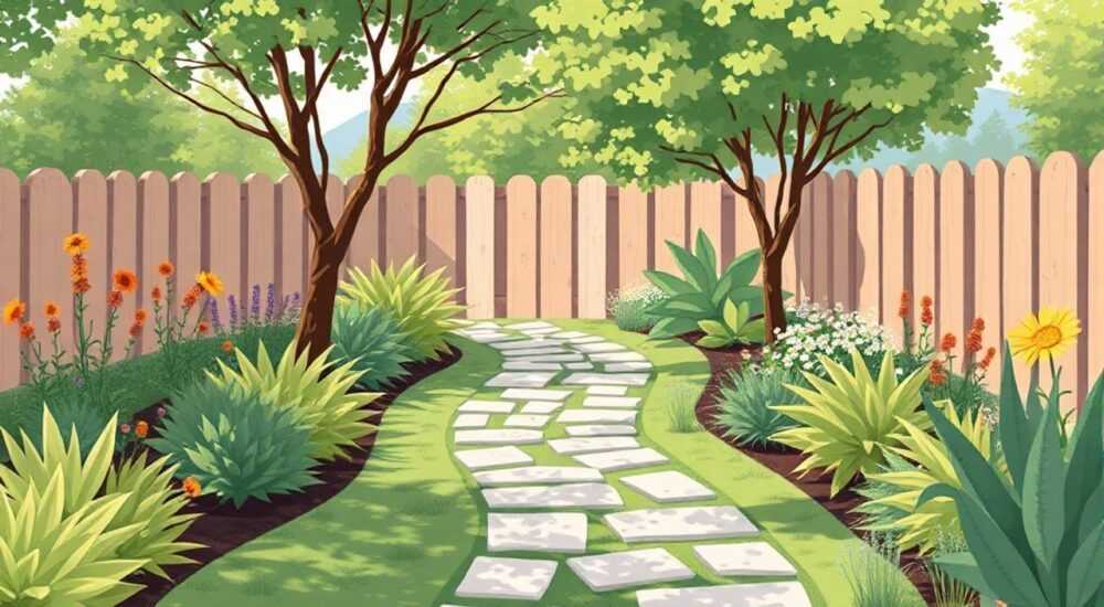 Недорогая садовая дорожка