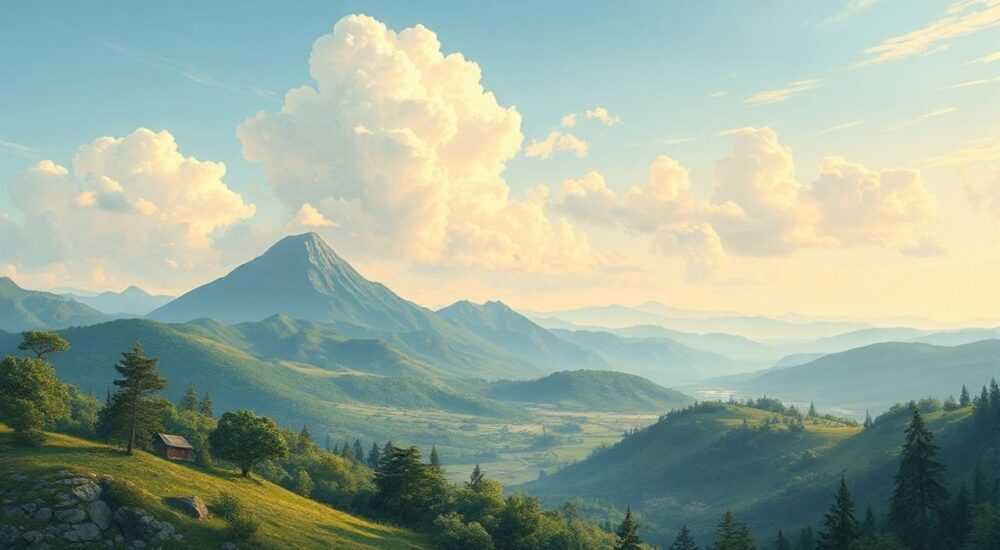 Немалую долю в ландшафт и пейзаж