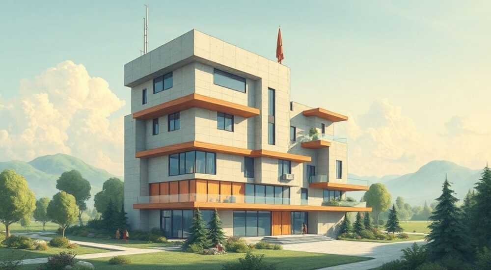 Необычная архитектура