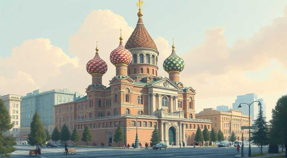 Необычная архитектура москвы