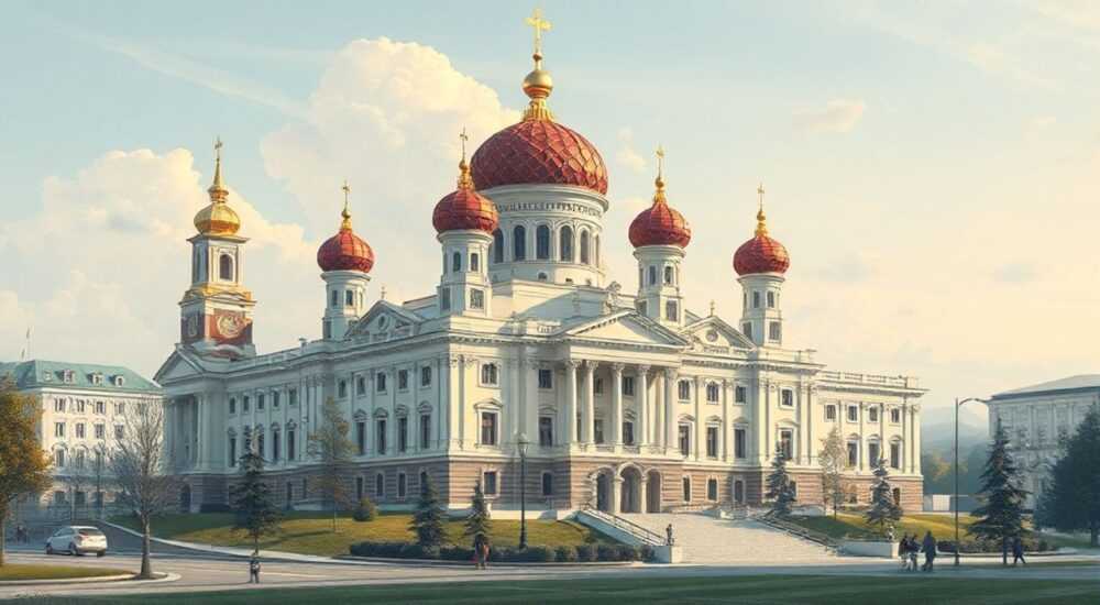 Неорусский стиль в архитектуре примеры
