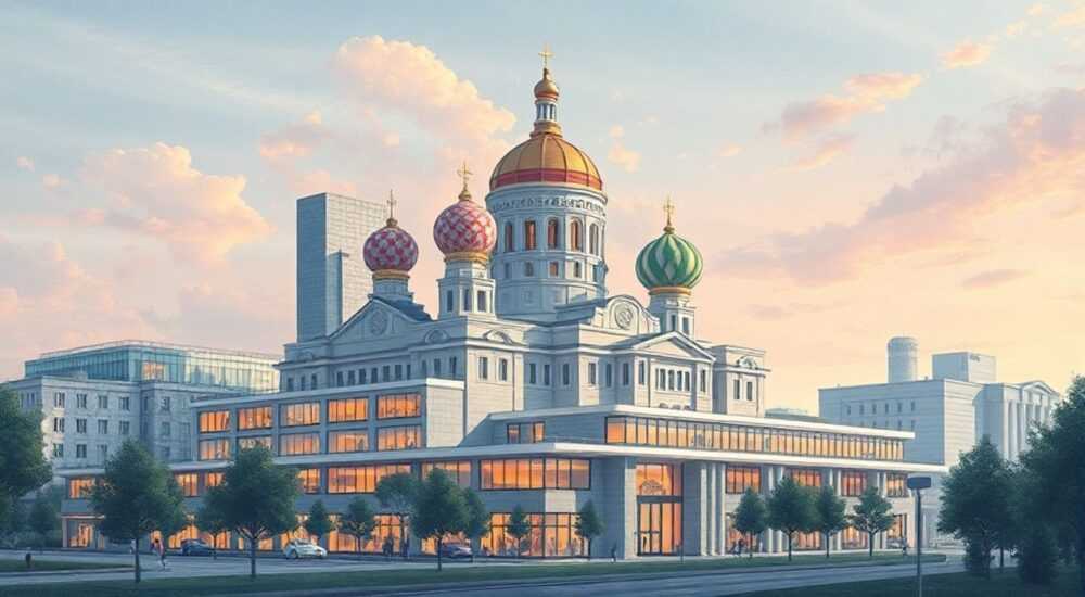 Новая архитектура москвы