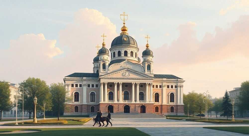 Новодевичий монастырь архитектура