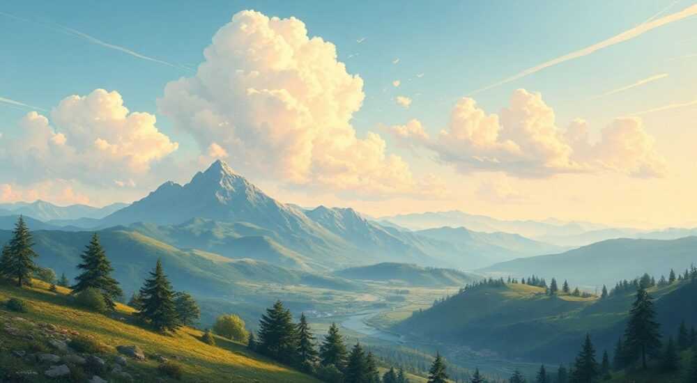 Очень красивый ландшафт