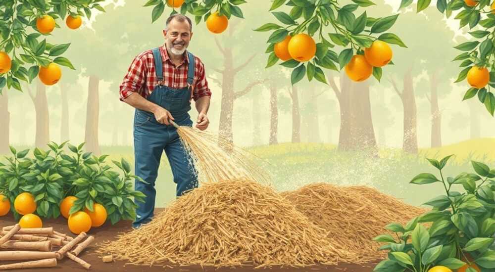 Опилки как удобрение для цитрусовых