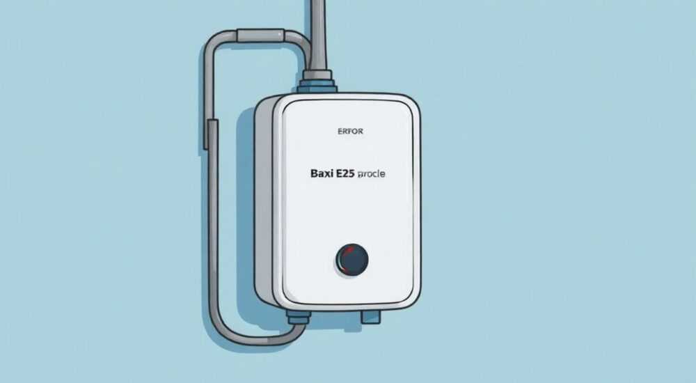 Ошибка е25 на котле baxi как устранить