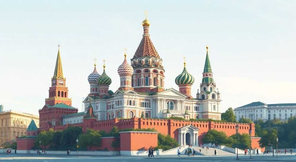 Особенности архитектуры московского кремля