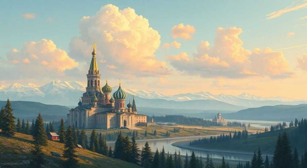 Особенности ландшафта россии