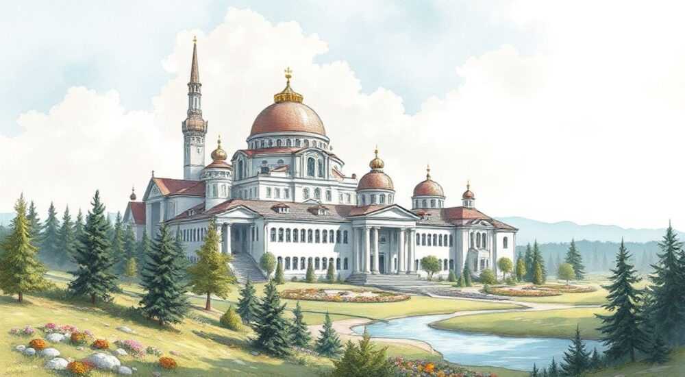 Отечественная ландшафтная архитектура рисунок