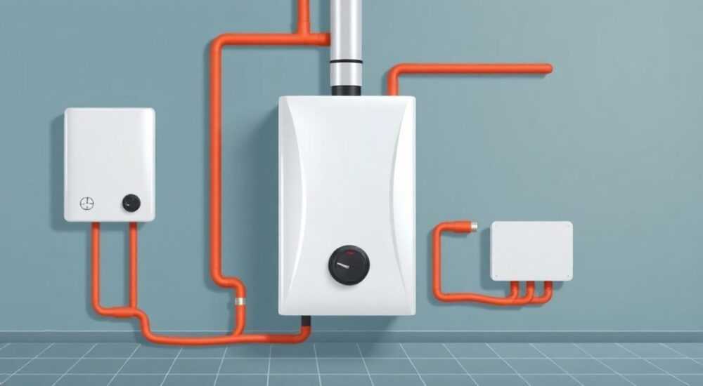 Открытая система отопления с газовым котлом