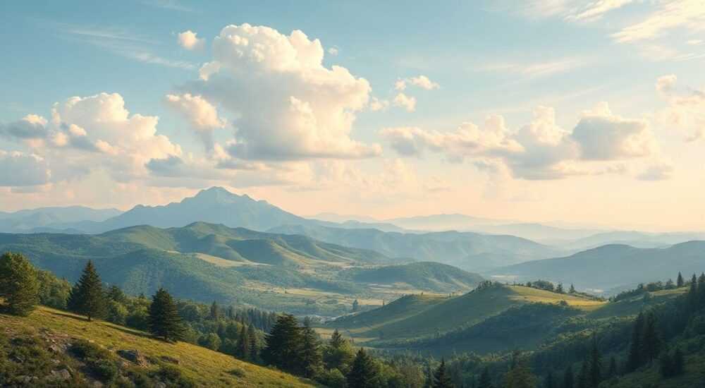 Панорама ландшафта