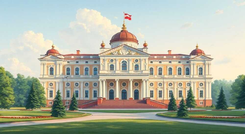 Павловский дворец архитектура