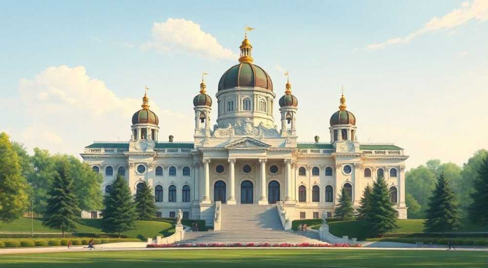 Петергоф архитектура