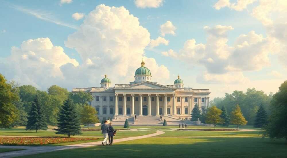 Петергоф ландшафт