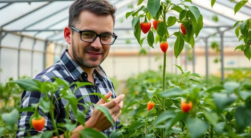 Почему чернеют перцы в теплице на кусте
