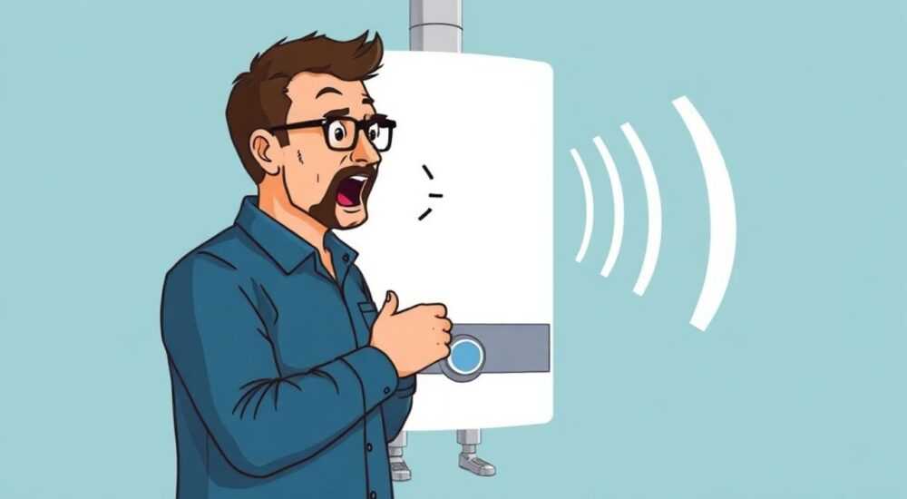 Почему гудит котел baxi