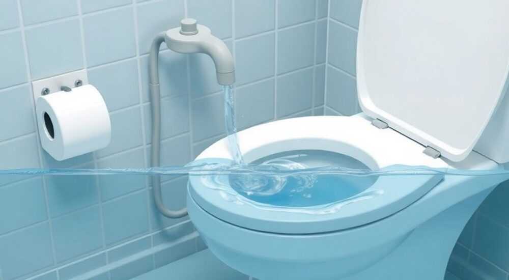 Почему когда смываешь унитаз вода поднимается
