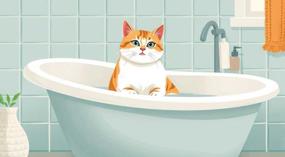 Почему коты сидят в ванной