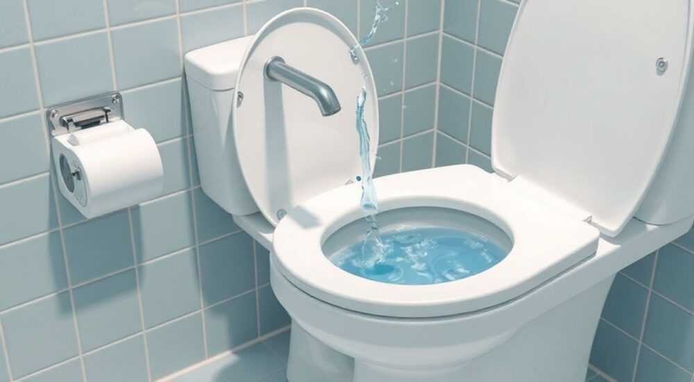 Почему не останавливается вода в унитазе