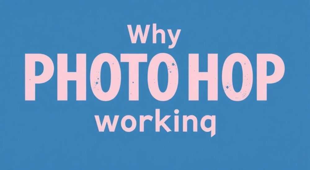 Почему не работает шрифт в фотошопе