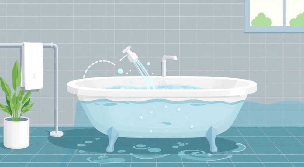 Почему не уходит вода из ванны