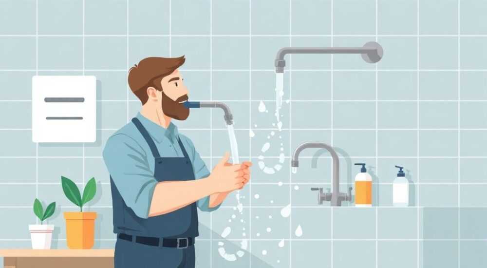 Почему слабый напор горячей воды
