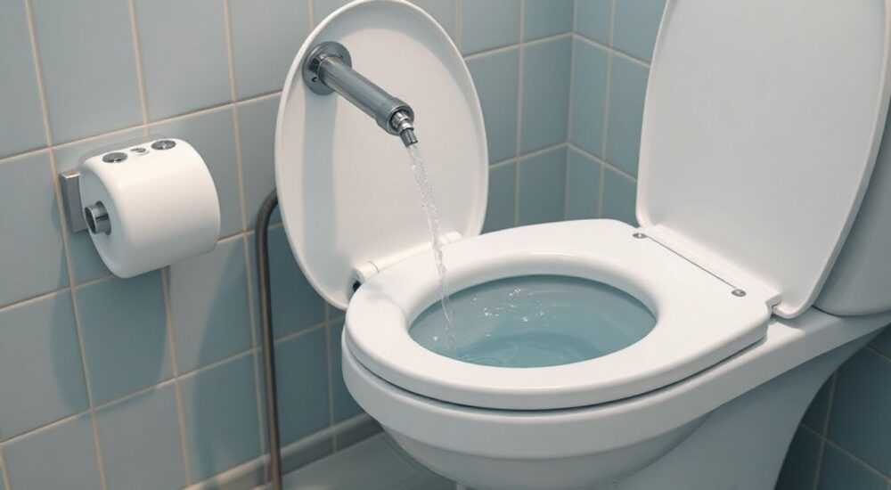 Почему в унитаз набирается горячая вода
