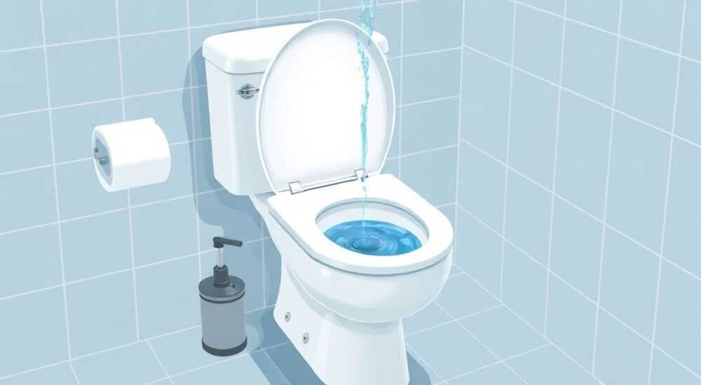 Почему в унитаз не поступает вода
