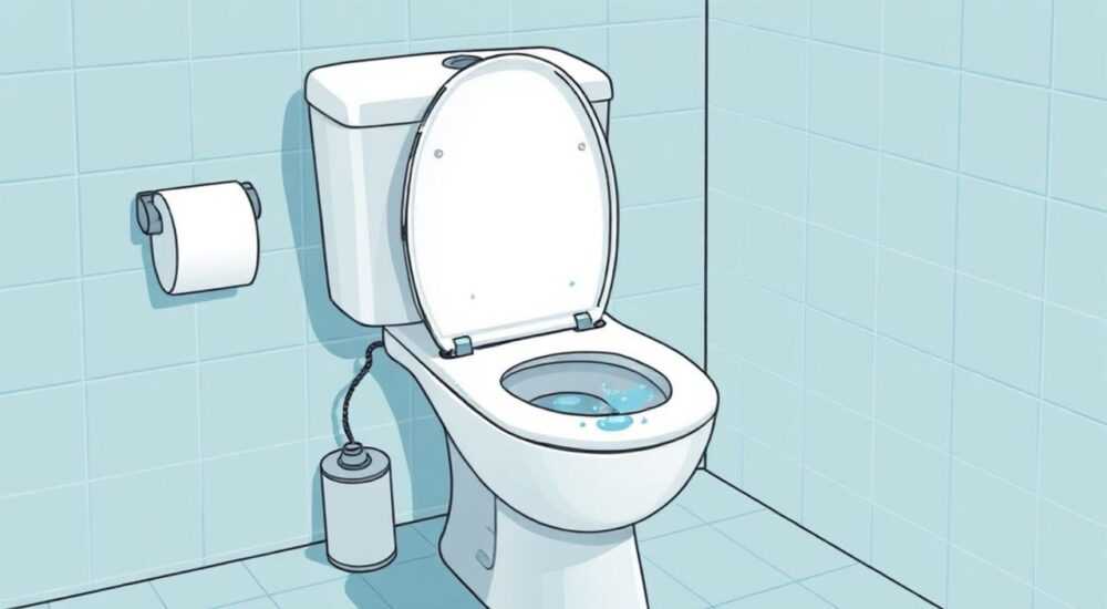 Почему в унитазе нет воды