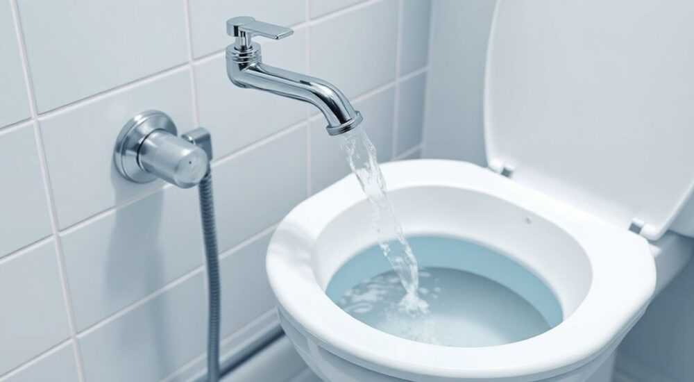 Почему вода течет в унитазе после смыва