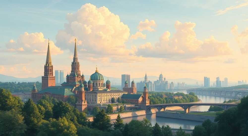 Подмосковные ландшафты