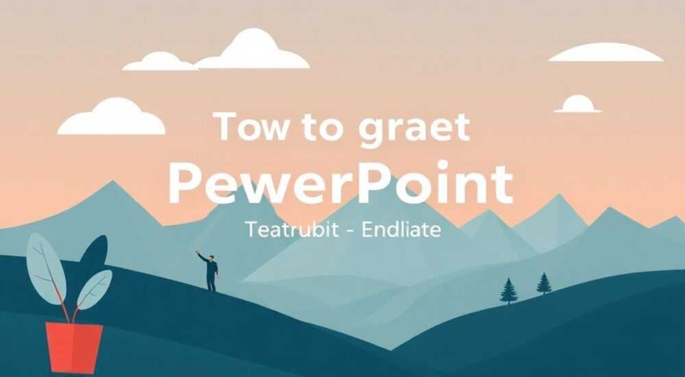 Powerpoint как создать макет
