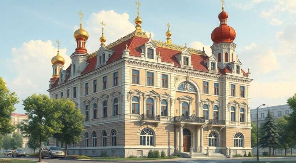 Пример эклектики в архитектуре в россии