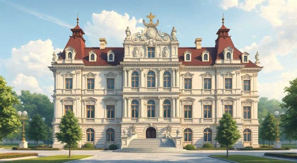 Пример рококо в архитектуре