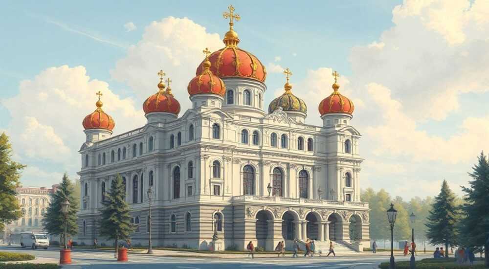 Псевдорусский стиль в архитектуре это