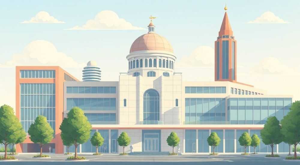 Разнообразие светской архитектуры