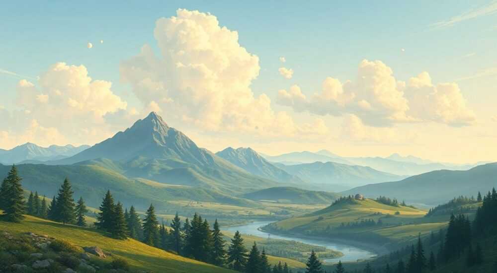 Разные ландшафты