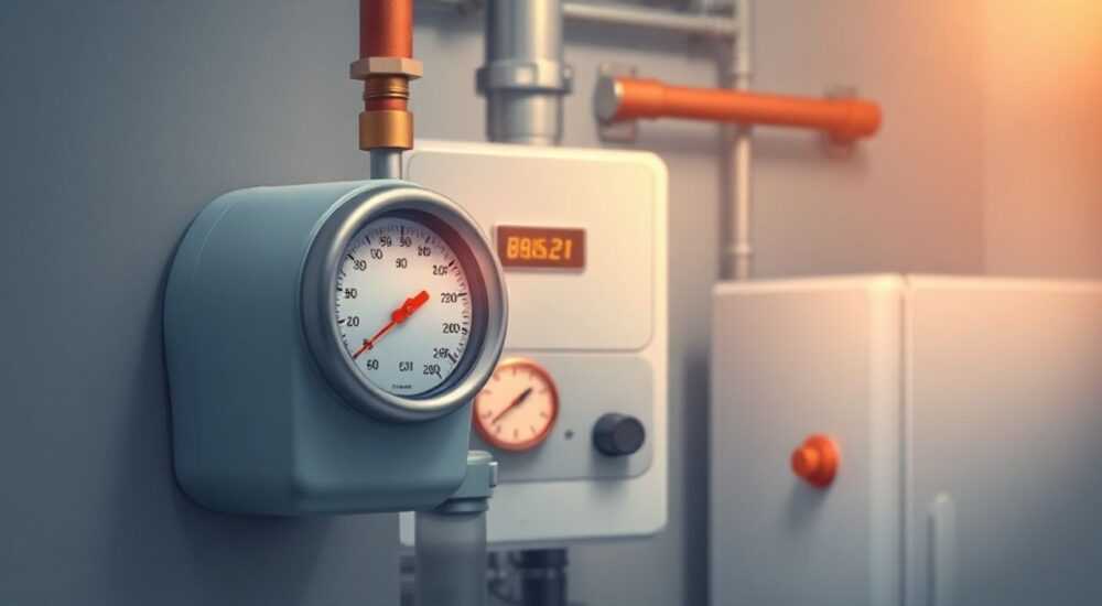 Регулировка температуры газового котла отопления