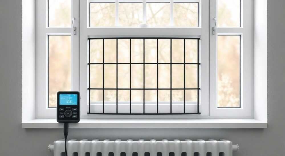 Решетка в подоконник для батарей отопления