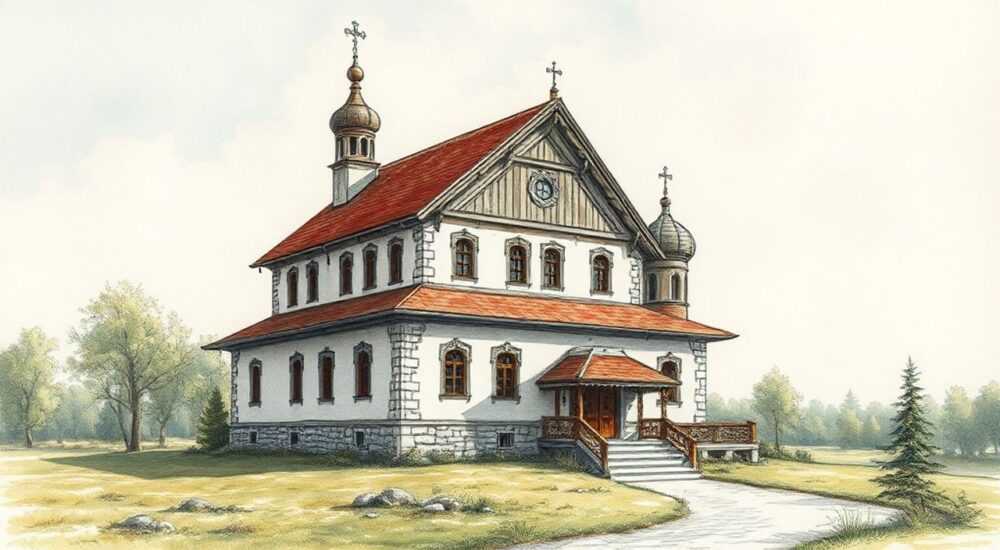 Рисунок на тему архитектура народов россии