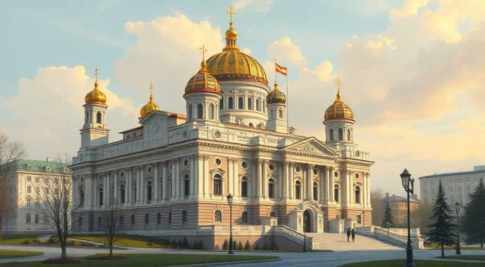 Романтизм в архитектуре примеры в россии