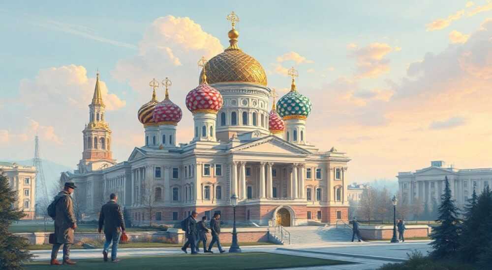 России работы архитектура