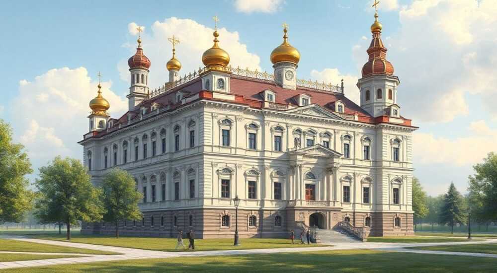 Русская архитектура 18 века проект