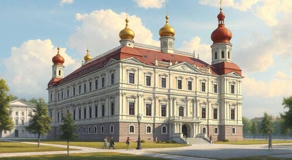 Русская архитектура первой половины 18 века