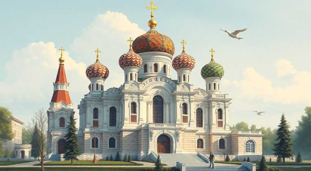Русские мотивы в архитектуре