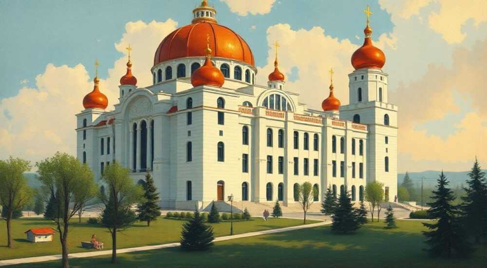 Русский модерн архитектура живопись прикладное искусство