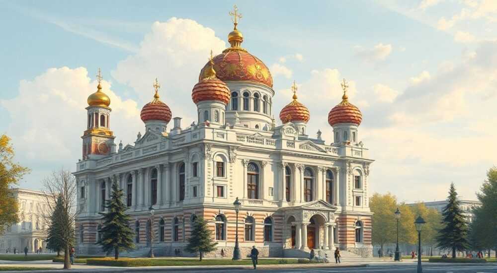 Русский стиль архитектура